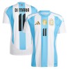 Officiële Voetbalshirt Argentinië Di Maria 11 Thuis 2024 - Heren